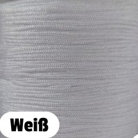 Satinschnur 0,8mm weiß